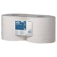 Wiping cloth roll Tork Basic W1/W2 129262, 2-ply, pack of 2 rolls