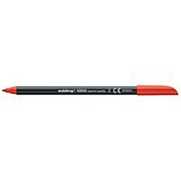 Felt-tip pen Edding 1200, line width 1 mm, red