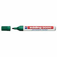 Edding 3000 permanent marker bullet tip 1,5 - 3mm green
