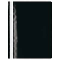 Lyreco Budget Black A4 Project Files 25 Sheet Capacity - Pack of 25