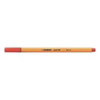 STABILO Point 88 Fineliner Pen 0.4mm Red