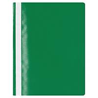 Lyreco Budget project file A4 PP green - pack of 25