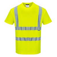 Portwest® S170 Hi-Vis Short Sleeve T-Shirt, Size 5XL, Yellow