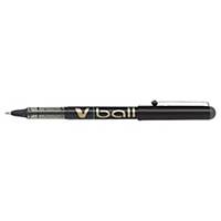 Pilot V-ball Roller, Spitzenstärke 0,7 mm, schwarz