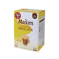 PK130 MAXIM SIMPLE LATTE COFFEE 11.4G