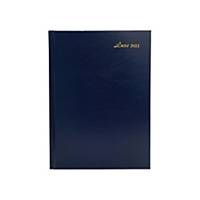 Luxe 57C Diary Two Pages/Week A5 Blue