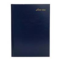 Luxe 41C Diary One Day/Page A4 Blue