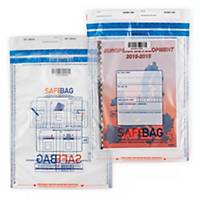 Safebag Security Bag, 200 x 260 mm, B5, Transparent, 100 Pieces