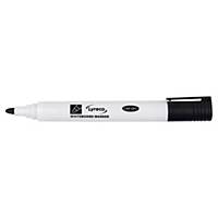 Lyreco whiteboard marker, ronde punt, 1,5-3mm, zwart, per stuk