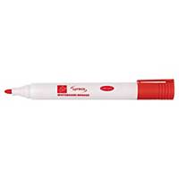 Lyreco Whiteboard Markers Bullet Red - Pack Of 10