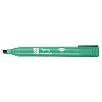 LYRECO CHISEL TIP GREEN PERMANENT MARKERS