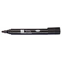 Lyreco Permanent Markers Bullet Black - Pack Of 10