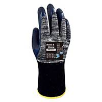 TAKUMI WG-333 SAFETY GLOVES COTTON POLYESTER LATEX COATED  SIZE M GREY PAIR