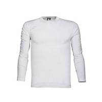 Ardon® Cuba Long Sleeve T-Shirt, Size L, White