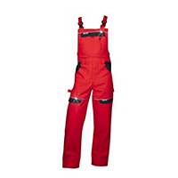 Pracovní kalhoty s náprsenkou Ardon® Cool Trend, velikost 48, červené