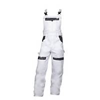Pracovní kalhoty s náprsenkou Ardon® Cool Trend, velikost 58, bílé