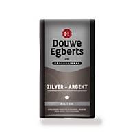 Douwe Egberts snelfiltermaling koffie Zilver, 250 g, per 12 pakjes