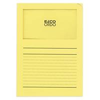 Organisationsmappe Elco Ordo Classico 29489, bedruckt, gelb, Packung à 100 Stück