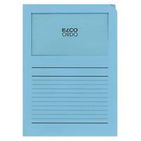 Organisation folder Elco Ordo Classico 29489, printed, blue, pack 100 pcs