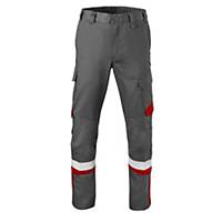 Havep 80340 work trousers, charcoal/red, size 27, per piece