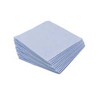 Lyreco Non Woven Cloth 38x38 100G Blue - Pack of 25