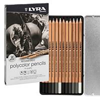 /Pastelli colorati grigi Lyra Polycolor Rembrandt - conf. 12