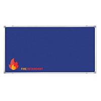 Magiboards Fire Retardant Blue Noticeboard 1200 x 2400 mm