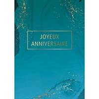 Greeting card birthday french no tekst - pack of 6