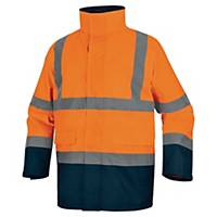 Delta Plus Speed Hi-Vis Winter Jacket 5in1, Size M, Orange