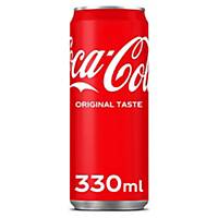 Coca-Cola, pak van 6 sleek blikken van 33 cl