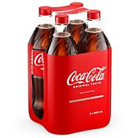 Coca Cola 90cl PET, Confezione da 4