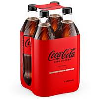 Coca Cola Zero 90cl, PET, paquet de 4 pièces