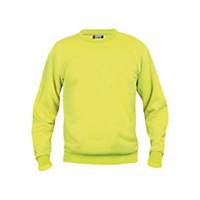 CLIQUE 021030 BASIC SWEATER VIS YLLW XS