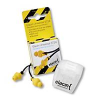 Bouchons avec corde Elacin Universal ST24, jaune, SNR 24 dB, boîte de 32 paires