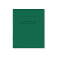 Exercise Book 10mm Squared 48 Pages 203x165 Dark Green - Box of 100
