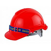 YAMADA GS33 SAFETY HELMET PULL RED