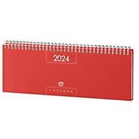 FABRIANO WEEKLY PLANNING DIARY 30X10 RED