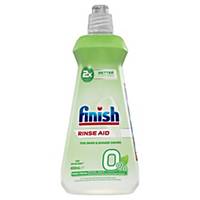 Finish 0% Dishwasher Rinse & Shine Aid Liquid, 400 ml