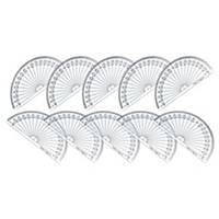 Plastic Protractor - Pack of 10