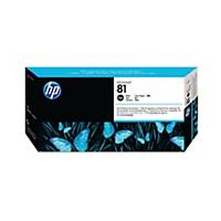 HP 81 Black Dye Printhead and Printhead Cleaner (C4950A)