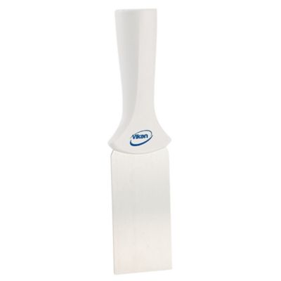 Vikan Stainless Steel Scraper with Threaded Handle, 50 mm, White Ref 40105