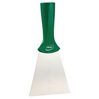 Vikan Stainless Steel Scraper with Threaded Handle, 100 mm, Green Ref 40112
