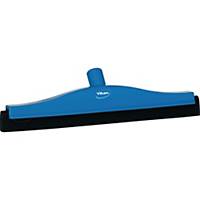 Vikan Floor squeegee w/Replacement Cassette, 400 mm, , Blue Ref 77523