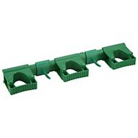 Vikan Hygienic Hi-Flex Wall Bracket System, 420 mm, Green Ref 10112
