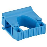 Vikan, Hygienic Wall Bracket, Grip Band Module, 82 mm, Blue Ref 10133