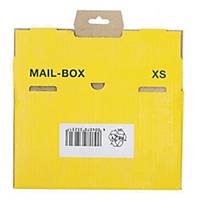 Karton SMARTBOX PRO Mailingbox XS, 244x145x38 mm, żółty, 20 sztuk*