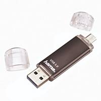 HAMA LAETA TWIN USB KEY 3.0 16GB BLK