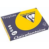 Clairef. Multifunktionspapier Trophée 1255C, A3, 80 g/m², goldgelb, pas. 500Bl