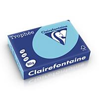 Clairefontaine Trophée 1774PC gekleurd A4 papier, 80 g, helblauw, per 500 vel