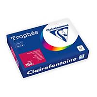 Trophee Paper A4 160Gsm Intense Red - Box of 4 Reams